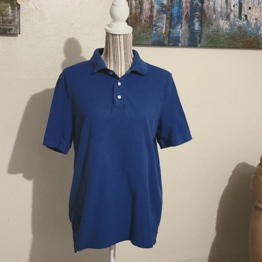 Croft & Barrow Polo Men's Size Medium Blue